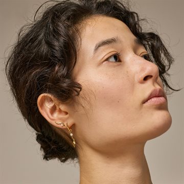 Enamel - Hoops May - Guld